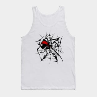 Black Widow Spider Tank Top